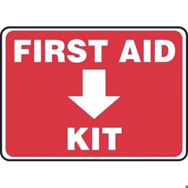 Accuform SAFETY SIGN FIRST AID KIT 7 in X 10 in MFSD506XL - main